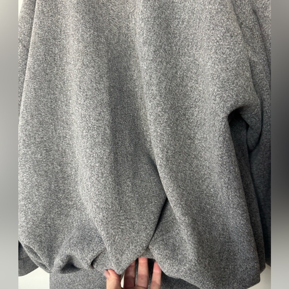 Vivian Shyu Oversized Grey Draped Bomber Kimono Coat – Size M - Picture 15 of 17